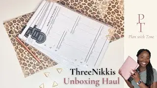 THREE NIKKIS 1st Unboxing + Haul (Productivity and Finance Inserts)