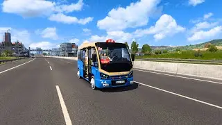 ETS 2 1.48 | İskitler - Mamak - Eymir Gölü - Gölbaşı - Gordion AVM Dolmuş Seferi | GÜREL TR MAP 1:1