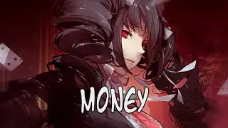 Nightcore - MONEY | LISA (Rock Version) Lyrics