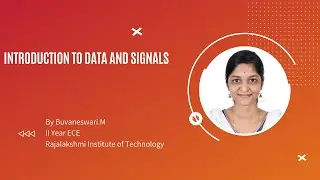 Introduction to data and signals