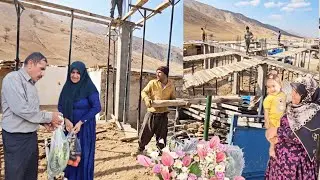 Dawn of Creation: Construction of Baqer's new house begins with Javad's enthusiastic efforts.😱🥰😍😍💞