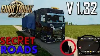 [ ETS 2 1.32 ] - Beyond the Baltic Sea DLC - Secret Road Exploration