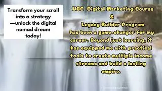 Breaking Free: How A Digital Marketing Course & Program Helped Me Ditch the 9-to-5 Build My Empire!