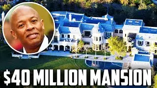 INSIDE DR. DRE'S $40 MILLION MEGA MANSION IN BRENTWOOD