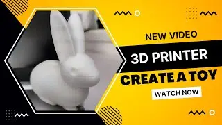 Create model on 3D Printer || Rabit Created by 3D Printer 🐰🐇