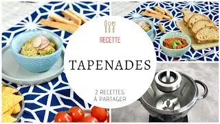 Tapenades apéro facile - recettes au Cook Expert de Magimix