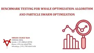 BENCHMARK TESTING FOR WHALE OPTIMIZATION ALGORITHM AND PARTICLE SWARM OPTIMIZATION