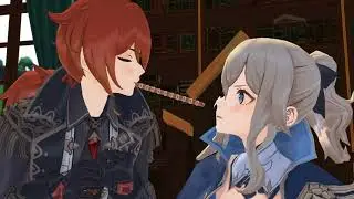 [MMD Genshin Impact] Diluc teasing Jean (Diluc x Jean)