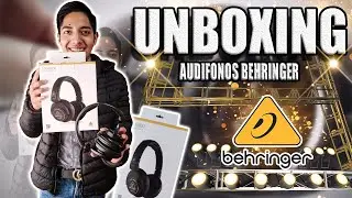 UNBOXING AUDÍFONOS - BEHRINGER HPX6000 - ECONÓMICOS Y PROFESIONALES