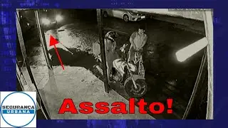 Motoqueiro é salvo de assalto por motorista de carro