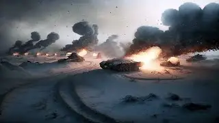 Dozens of Russian Tanks were blown up by mines while trying to storm Ukrainian Vuhledar - ARMA 3