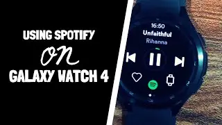 How to Use The Spotify App on Galaxy Watch 4 - Listen to Spotify offline