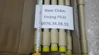 Nam châm thanh hút tác tạp sắt lực hút siêu mạnh, kích thước & quy các đóng gói