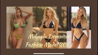Mikayla Demaiter -Canadian Model | Top 10  Hot and Sexy Fashion Show 2023 | Hot and Sexy Model