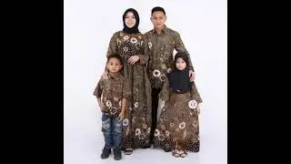 fashion batik terbaru 2022,seragam keluarga tampil modis dan elegan#batik#fashion #textile