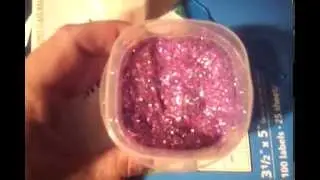 a very special glitter mix!