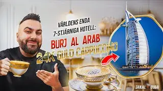 VÄRLDENS ENDA 7 STJÄRNIGA HOTELL ⭐️ + 24K GULD CAPPUCCINO ☕️