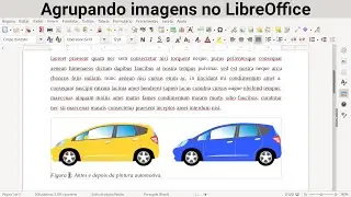 Agrupar imagens no LibreOffice