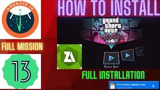 How To Install Gta Vice City Android 11,12,13,14 Easy Setup No Crash No lag