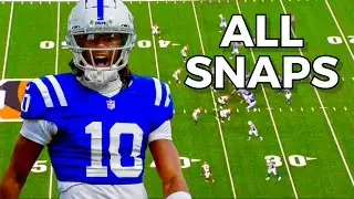 Adonai Mitchell Full Rookie NFL Preseason | Every Snap