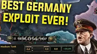 HOI4 The Most OP German Exploit Ever! (Hearts of Iron 4 Man the Guns Exploit Tutorial)