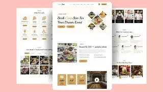 Creating a Stunning Restaurant Website Using HTML CSS Bootstrap & JavaScript | Step by Step Tutorial
