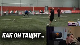 RISENHAHA смотрит свои удары в челлендже
