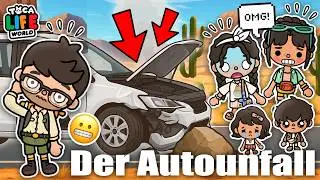 🧳 THE CAR ACCIDENT 🚙 FAMILY VACATION ADVENTURE ☀️ Part 2 🏖️ GERMAN TOCA BOCA STORY 