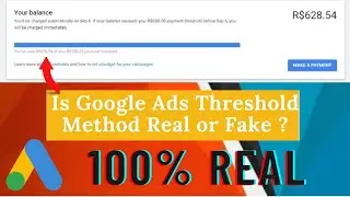 Is Google Ads Threshold Method Real or Fake ? | Google Ads Threshold | AG Tech