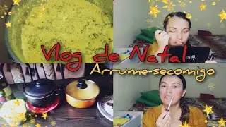 Vlog de Natal/Arrume-se Comigo, almoço Especial#makedenatal #natal