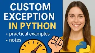 Day 10 – Custom Exception in Python (With Real Examples)