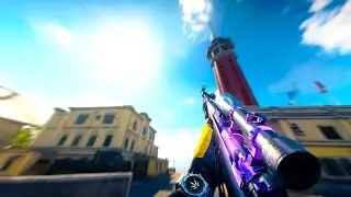 sniping asmr while in the warzone 2 waiting room