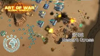 Art of War 3 | 2VS2 | Desert Cross | Silver League
