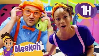 Blippi & Meekah Visit the World of Illusions | Educational Videos for Kids