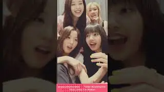 Vlive with Black Pink