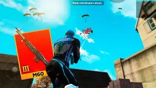 APELEI USING A RAMBÃO LEVEL 3 SOLO VS SQUAD!! FREE FIRE MOBILE