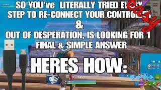 How to Reconnect your controller to PS4 🛠