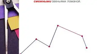 #Смежные звенья ломаной