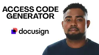 Enable Access Code Generator in DocuSign (Add Extra Document Security)