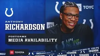 Anthony Richardson Postgame Press Conference | Preseason Week 3 at Bengals