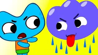 Canción Lluvia Lluvia Vete | Niños divertidos y canción de bebé | Kit and Kate - Nursery Rhymes