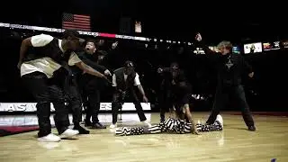 COI LERAY HALFTIME PERFORMANCE AT LAS VEGAS ACES WITH “FULL TILT DANCE CREW”