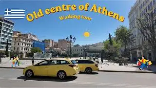 Walking Through the Old Town of Athens, Greece | 4K Walking Tour