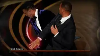 Will Smith slaps Chris Rock with BOSS BATTLE music