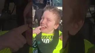 Kaleb’s lil bro Isaac getting pumped up for football fight! #football #fighting #viralvideo #short