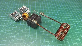 how to make a powerful induction heater at home