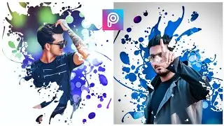 Unique Splatter Bokeh Editing By Mk Editz | PicsArt Tutorial | Mobile Editing