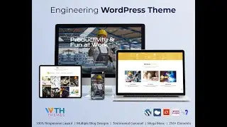 The Engineering WordPress Theme to enhance your website