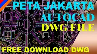Peta Jakarta Autocad | Download Peta Jakarta indonesia autocad  | Jakarta map in autocad