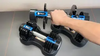 PERFECT for Home GYM! LIFEPRO Adjustable Dumbell 25lb SET!